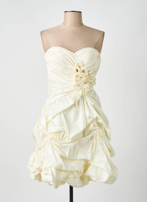 Rochie scurtă bej FOREVER UNIQUE femeie