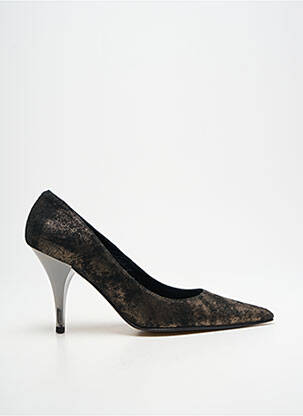 Pantofi cu toc auriu PALAZZI femeie