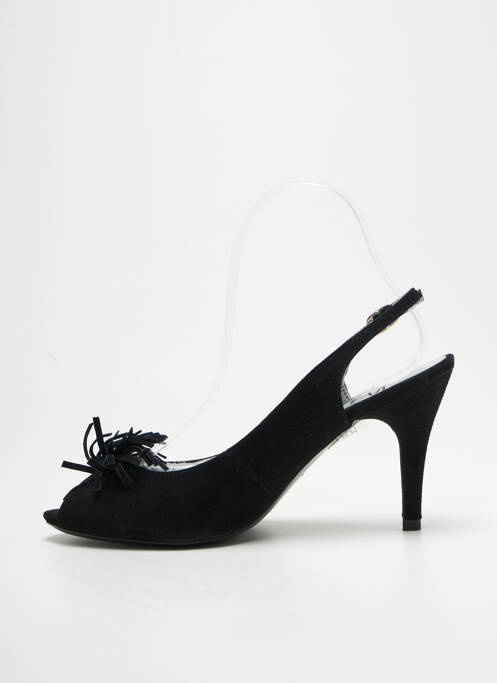 Pantofi cu toc negru PALAZZI femeie