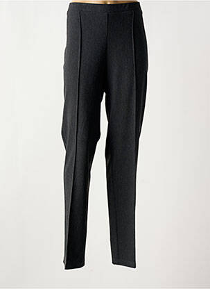 Pantalon slim talie elastică mărime normală negru CHRISTIAN MARRY femeie