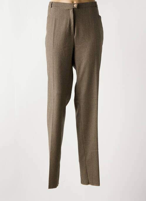 Pantalon slim bej CHRISTIAN MARRY femeie