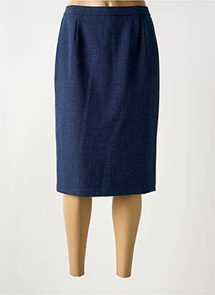 Fustă midi albastru KARTING femeie