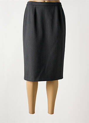 Fustă midi gri KARTING femeie