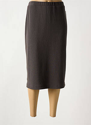 Fustă midi maro FRANCE RIVOIRE femeie