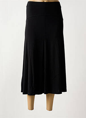 Fustă lungă croială dreaptă negru FRANK WALDER femme