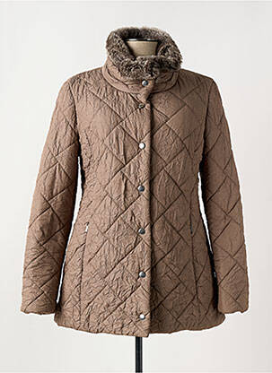 Geacă matlasată maro FASHION S.A femeie