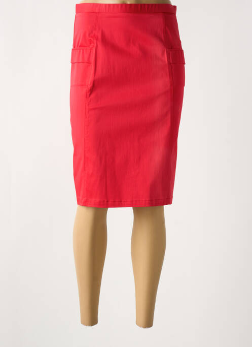 Fustă midi roșu CHRISTIAN MARRY femeie