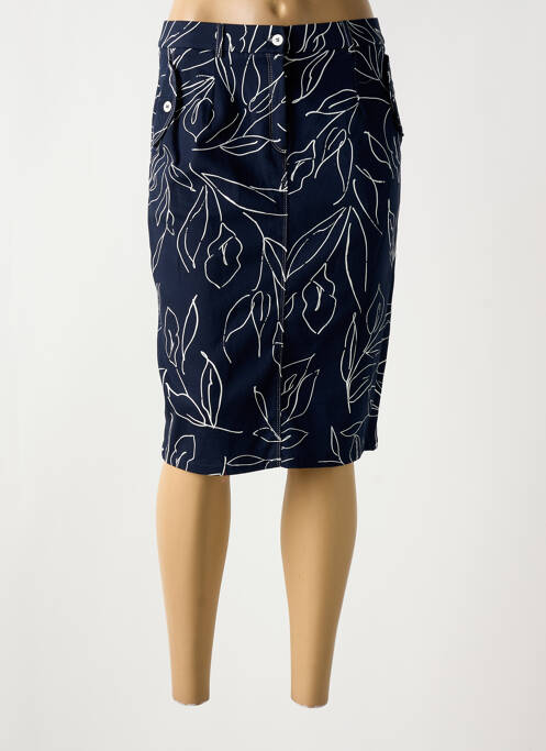 Fustă midi albastru FRANCE RIVOIRE femeie