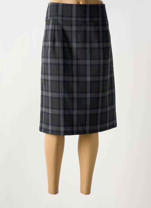 Fustă midi gri SAINT HILAIRE femeie