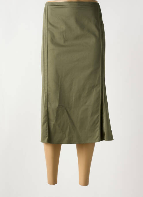 Fustă midi verde FRANK WALDER femeie
