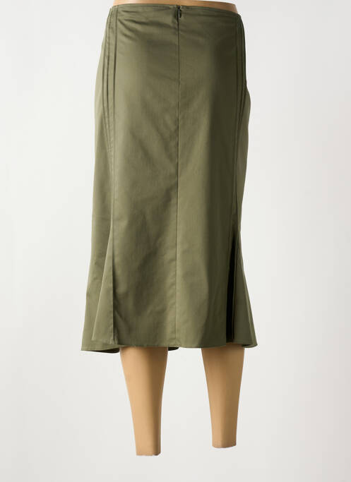 Fustă midi verde FRANK WALDER femeie
