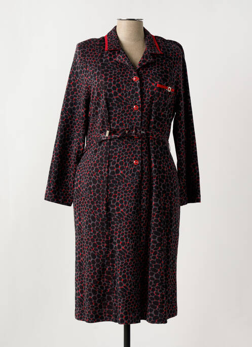 Rochie midi roșu FRANCE RIVOIRE femeie