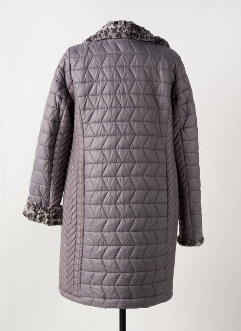 Geacă matlasată gri FASHION femeie