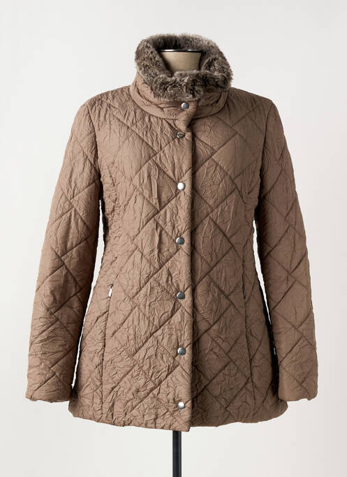 Geacă matlasată maro FASHION S.A femeie