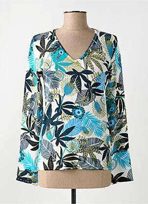 Pulover albastru CHRISTINE LAURE femeie