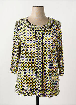 Tricou mâneci 3/4 mâneci 3/4 gri FRANK WALDER femeie