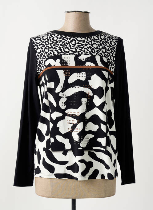 Tricou negru FRANK WALDER femeie