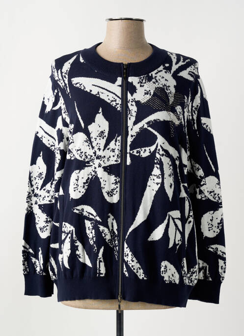 Vestă cu mâneci lungi albastru FRANK WALDER femeie