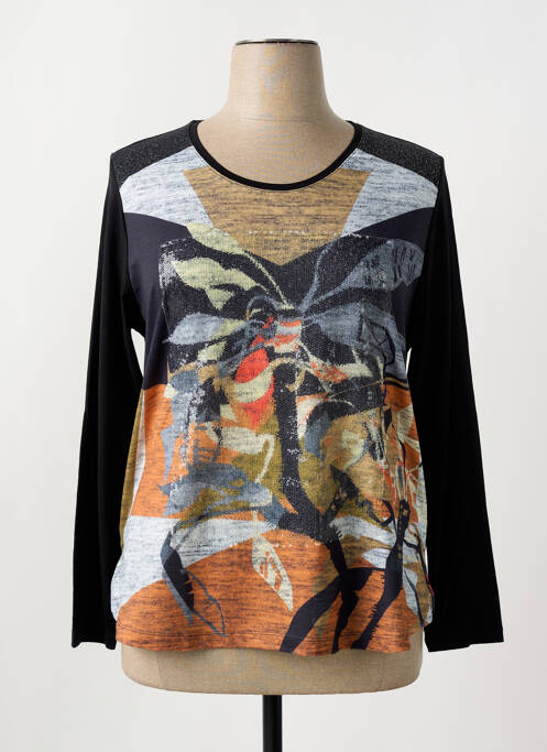 Tricou negru FRANCE RIVOIRE femeie