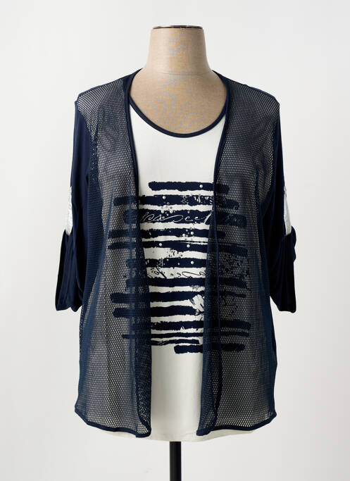 Tricou albastru FRANK WALDER femeie