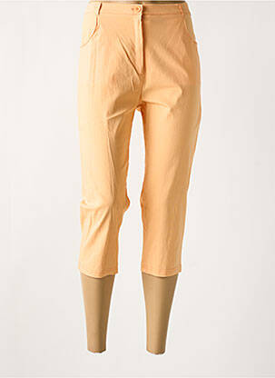 Pantalon trei sferturi portocaliu GRIFFON femeie