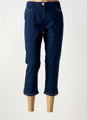 Pantalon trei sferturi albastru CHRISTINE LAURE femeie