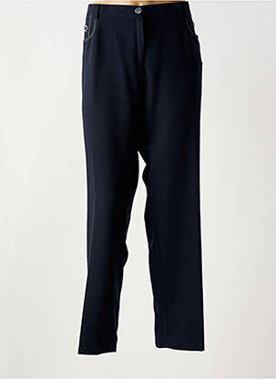 Pantalon drept negru CHRISTINE LAURE femeie