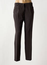 Pantalon slim elasticitate mărime normală maro CHRISTINE LAURE femme