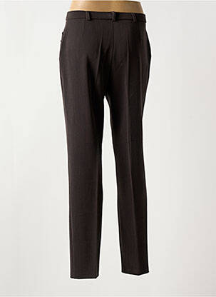 Pantalon slim elasticitate mărime normală maro CHRISTINE LAURE femeie