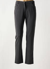 Pantalon drept elasticitate mărime normală gri CHRISTINE LAURE femme