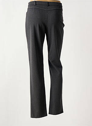 Pantalon drept elasticitate mărime normală gri CHRISTINE LAURE femeie