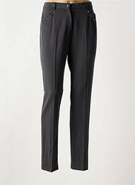 Pantalon slim elasticitate mărime normală gri CHRISTINE LAURE femeie