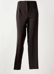 Pantalon drept elasticitate mărime normală maro FRANCE RIVOIRE femme