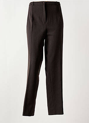 Pantalon drept maro FRANCE RIVOIRE femeie