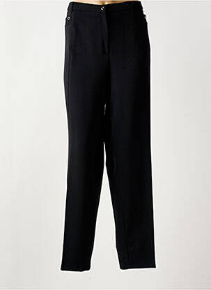Pantalon drept negru CHRISTINE LAURE femeie