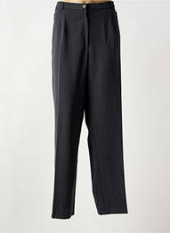 Pantalon drept elasticitate mărime normală gri CHRISTINE LAURE femme