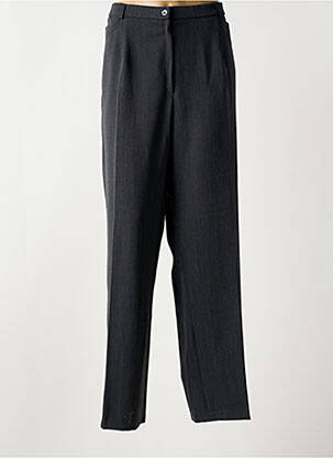 Pantalon drept gri CHRISTINE LAURE femeie