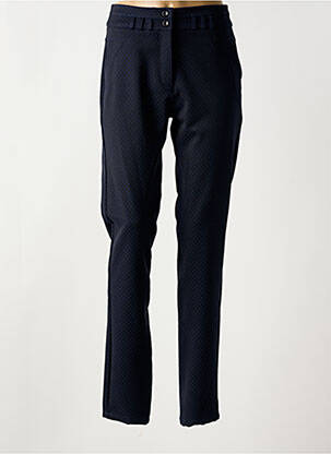 Pantalon slim elasticitate albastru GRIFFON femeie
