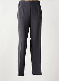 Pantalon drept elasticitate mărime normală gri FRANCE RIVOIRE femme