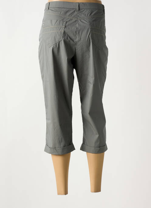 Pantalon trei sferturi gri CHRISTINE LAURE femeie