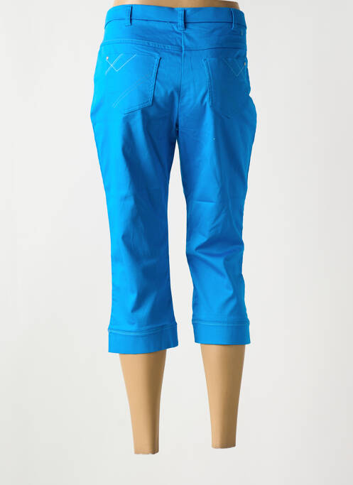 Pantalon trei sferturi albastru CHRISTINE LAURE femeie