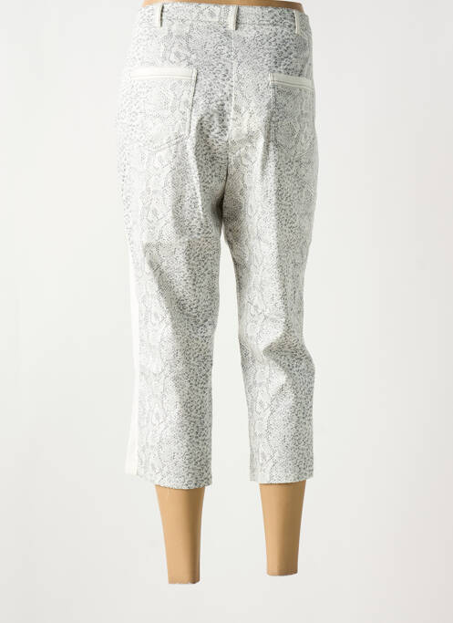 Pantalon trei sferturi alb FRANCE RIVOIRE femeie