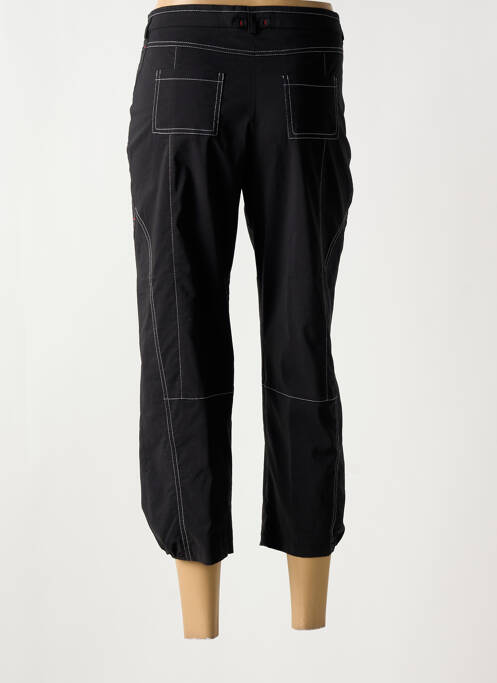 Pantalon trei sferturi negru CHRISTINE LAURE femeie