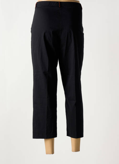 Pantalon trei sferturi negru CHRISTINE LAURE femeie
