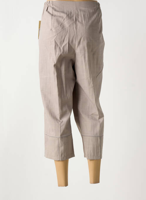 Pantalon trei sferturi maro FRANCE RIVOIRE femeie