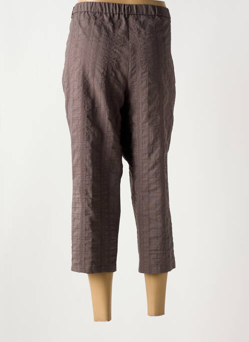 Pantalon trei sferturi maro FRANCE RIVOIRE femeie