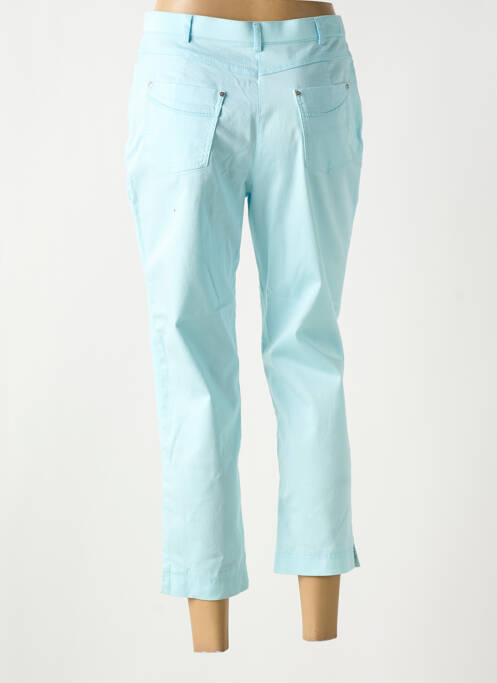 Pantalon trei sferturi albastru CHRISTINE LAURE femeie