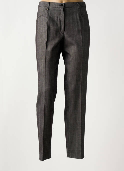 Pantalon drept negru CHRISTINE LAURE femeie