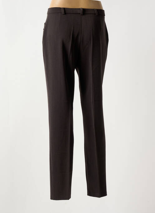 Pantalon slim maro CHRISTINE LAURE femeie