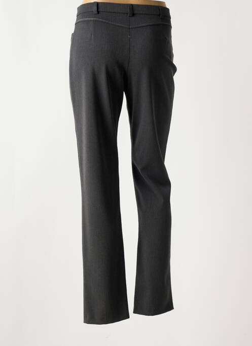 Pantalon drept gri CHRISTINE LAURE femeie